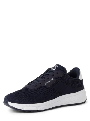 Tommy Hilfiger Męskie buty sportowe Mężczyźni Tekstylia niebieski jednolity,