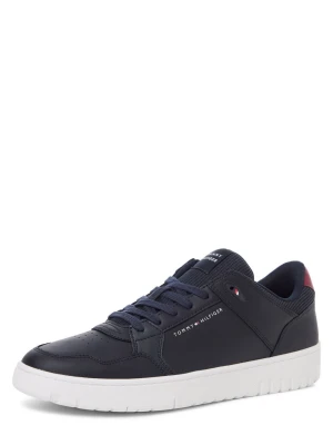 Tommy Hilfiger Męskie buty sportowe z zawartością skóry Mężczyźni skóra niebieski jednolity,