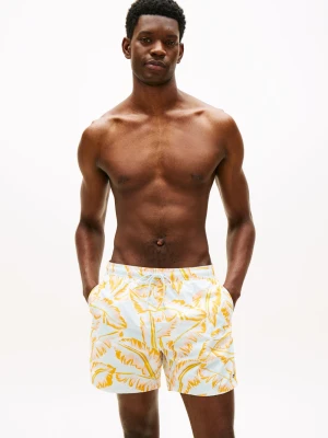Tommy Hilfiger Męskie spodenki kąpielowe Mężczyźni pomarańczowy,