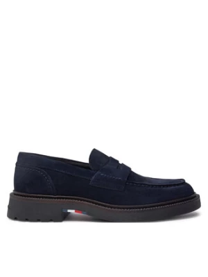 Tommy Hilfiger Mokasyny Comfort FM0FM05263 Granatowy