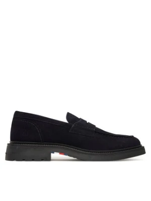 Tommy Hilfiger Mokasyny Comfort Lwt FM0FM05727 Granatowy