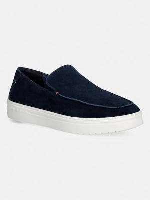 Tommy Hilfiger mokasyny męskie zamszowe MODERN LIGHT SUEDE LOAFER