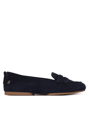 Tommy Hilfiger Mokasyny Th Flex FW0FW09507 Granatowy
