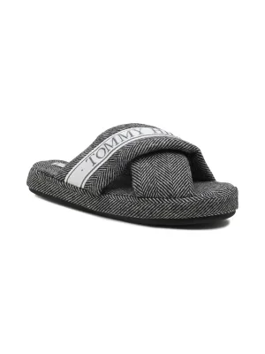 Tommy Hilfiger Obuwie domowe HERRINGBONE HOME SLIPPER