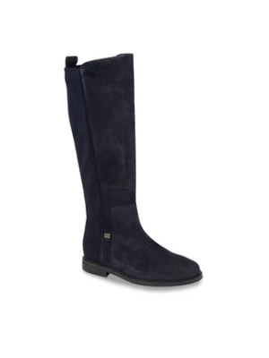 Tommy Hilfiger Oficerki Tommy Essentials Longboot FW0FW07476 Niebieski