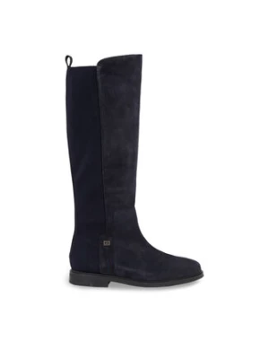 Tommy Hilfiger Oficerki Tommy Essentials Longboot FW0FW07476 Niebieski