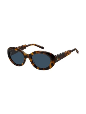 Tommy Hilfiger okulary przeciwsłoneczne damskie kolor czarny TH 2207/S