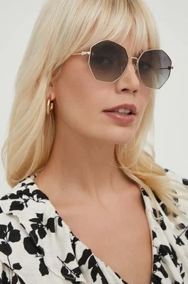 Tommy Hilfiger okulary przeciwsłoneczne damskie kolor szary TH 2094/S