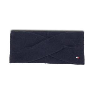 Tommy Hilfiger Opaska ESSENTIAL FLAG | z dodatkiem kaszmiru