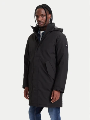 Tommy Hilfiger Parka MW0MW44989 Czarny Regular Fit