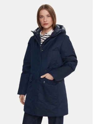 Tommy Hilfiger Parka WW0WW46533 Granatowy Relaxed Fit
