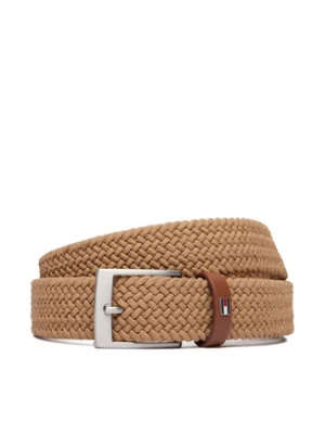 Tommy Hilfiger Pasek Adan 3.5 Elastic AM0AM13824 Brązowy