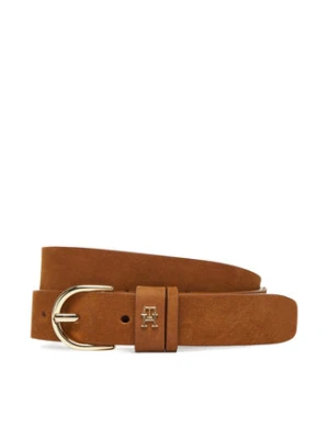 Tommy Hilfiger Pasek Damski Essential Effortless 2.5 AW0AW17762 Brązowy