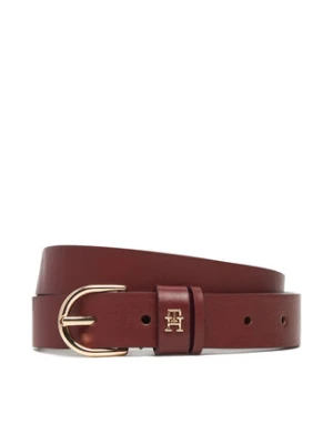 Tommy Hilfiger Pasek Damski Essential Effortless 2.5 Go AW0AW16836 Bordowy