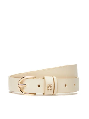 Tommy Hilfiger Pasek Damski Essential Effortless 2.5 Go AW0AW16836 Écru