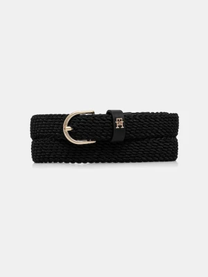 Tommy Hilfiger pasek damski kolor czarny AW0AW17973