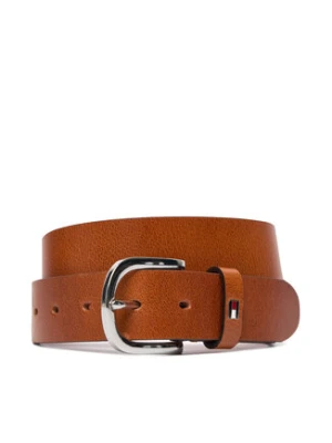 Tommy Hilfiger Pasek Damski New Danny Belt WW0WW11590 Brązowy