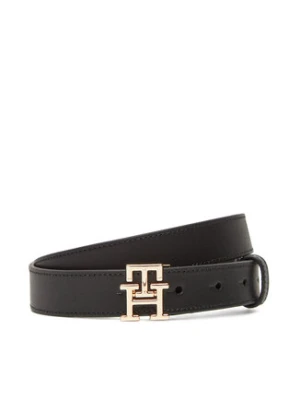 Tommy Hilfiger Pasek Damski Th Modern 2.5 AW0AW17496 Czarny