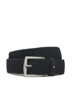 Tommy Hilfiger Pasek Męski Denton Elastic AM0AM10662 Granatowy