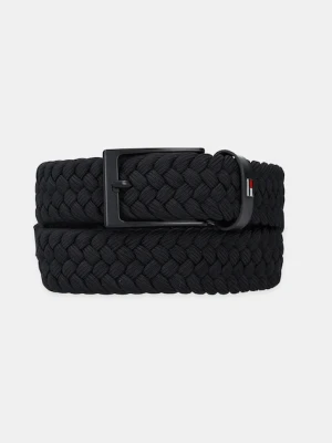 Tommy Hilfiger pasek męski kolor czarny AM0AM13570