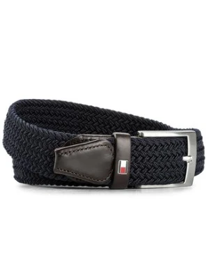Tommy Hilfiger Pasek Męski New Adan Belt 3.5 AM0AM02801 Granatowy