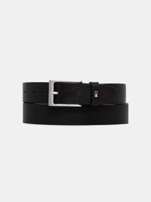 Tommy Hilfiger pasek męski skórzany czarny