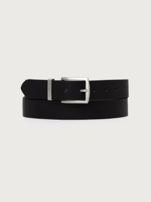 Tommy Hilfiger pasek męski skórzany czarny