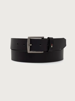 Tommy Hilfiger pasek męski skórzany granatowy