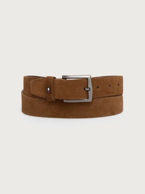 Tommy Hilfiger pasek męski zamszowy brązowy