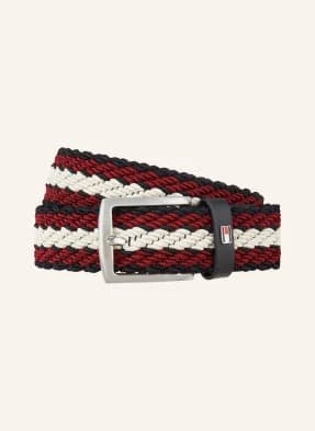 Tommy Hilfiger Pasek Pleciony rot