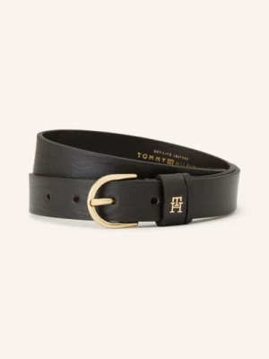 Tommy Hilfiger Pasek Skórzany braun