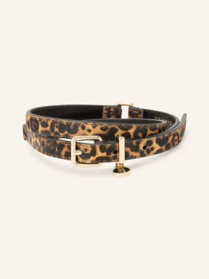 Tommy Hilfiger Pasek Skórzany braun
