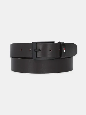 Tommy Hilfiger pasek skórzany brązowy