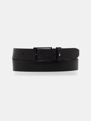 Tommy Hilfiger pasek skórzany czarny