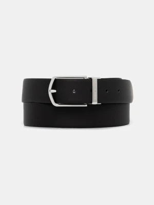 Tommy Hilfiger pasek skórzany dwustronny czarny