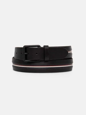 Tommy Hilfiger pasek skórzany męski kolor brązowy AM0AM12813