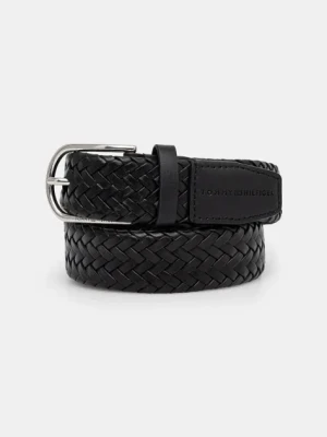 Zdjęcie produktu Tommy Hilfiger pasek skórzany męski kolor czarny AM0AM12824