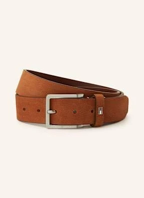 Tommy Hilfiger Pasek Skórzany Oliver braun