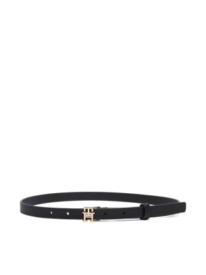 Tommy Hilfiger Pasek Th Logo 1.5 AW0AW18275 Czarny
