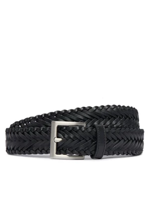 Tommy Hilfiger Pasek Th Soho Braid 3.0 AM0AM14776 Czarny