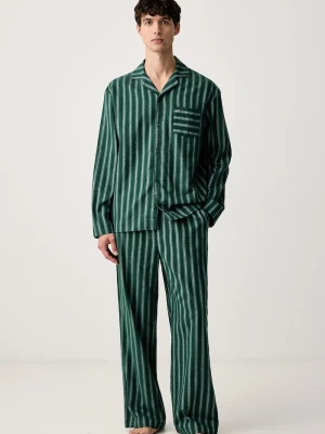 Tommy Hilfiger piżama męska bawełniana zielony