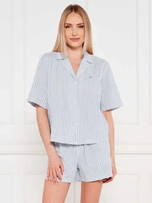 Tommy Hilfiger Piżama | Relaxed fit | z dodatkiem lnu