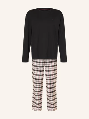 Tommy Hilfiger Piżama schwarz czarny