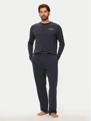 Tommy Hilfiger Piżama UM0UM03334 Granatowy Relaxed Fit