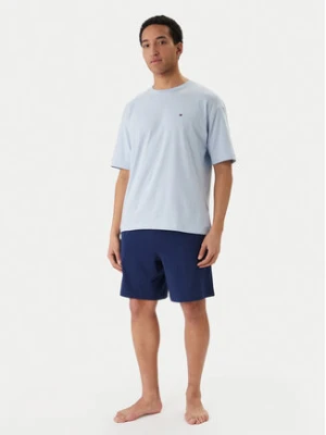Tommy Hilfiger Piżama UM0UM03649 Niebieski Regular Fit