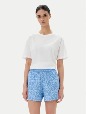 Tommy Hilfiger Piżama UW0UW05760 Niebieski Regular Fit