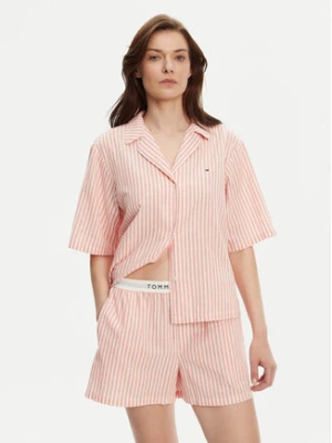 Tommy Hilfiger Piżama UW0UW05799 Pomarańczowy Regular Fit