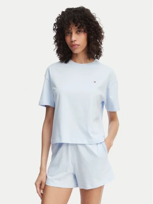 Tommy Hilfiger Piżama UW0UW05912 Niebieski jasny Regular Fit