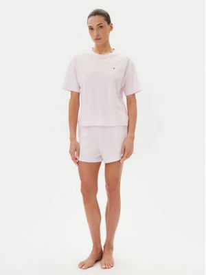 Tommy Hilfiger Piżama UW0UW05912 Różowy Regular Fit