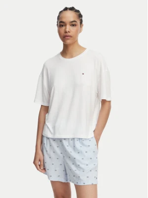 Tommy Hilfiger Piżama UW0UW06328 Biały Regular Fit